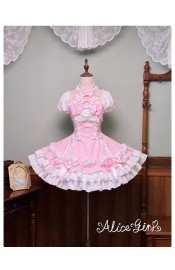 Alice Girl Polka Dot Halter Neck One Piece(1st Pre-Order/5 Colours/Full Payment Without Shipping)